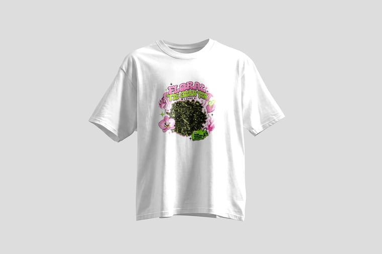 Tee — Floral Tie Guan Yin