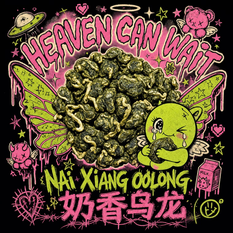 The design — Nǎi Xiāng Oolong