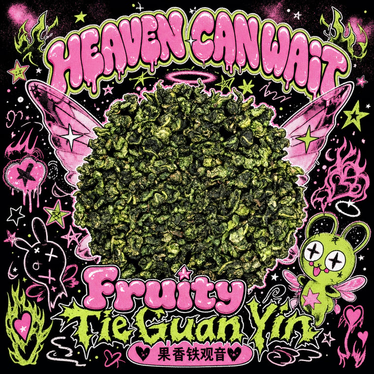 The design — Fruity Tie Guan Yin