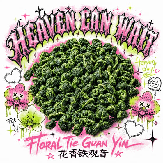 Floral Tie Guan Yin